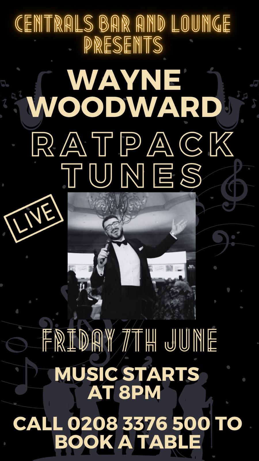 Wayne Woodward - Ratpack Tunes - June 2024 @ Centrals